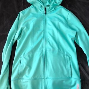 athletic zip hoodie